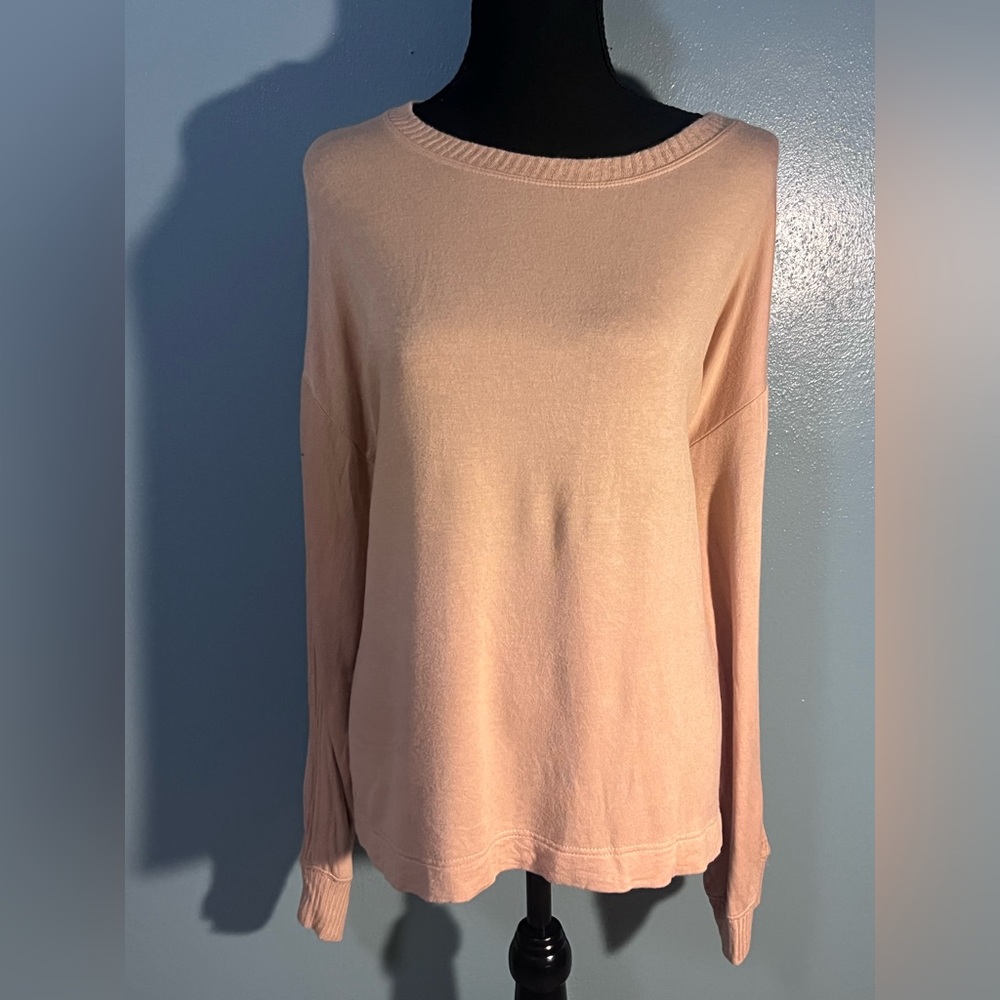 Magaschoni Tan Long Sleeve Sweater